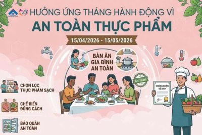 HƯỞNG ỨNG THÁNG HÀNH ĐỘNG VÌ AN TOÀN THỰC PHẨM